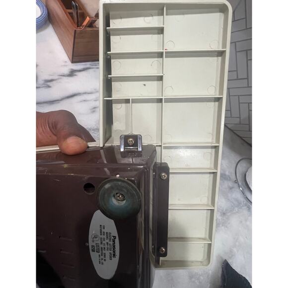 Panasonic BH-752 Electric Letter Opener Vintage Japan Auto Feed Tested Works - Picture 8 of 9